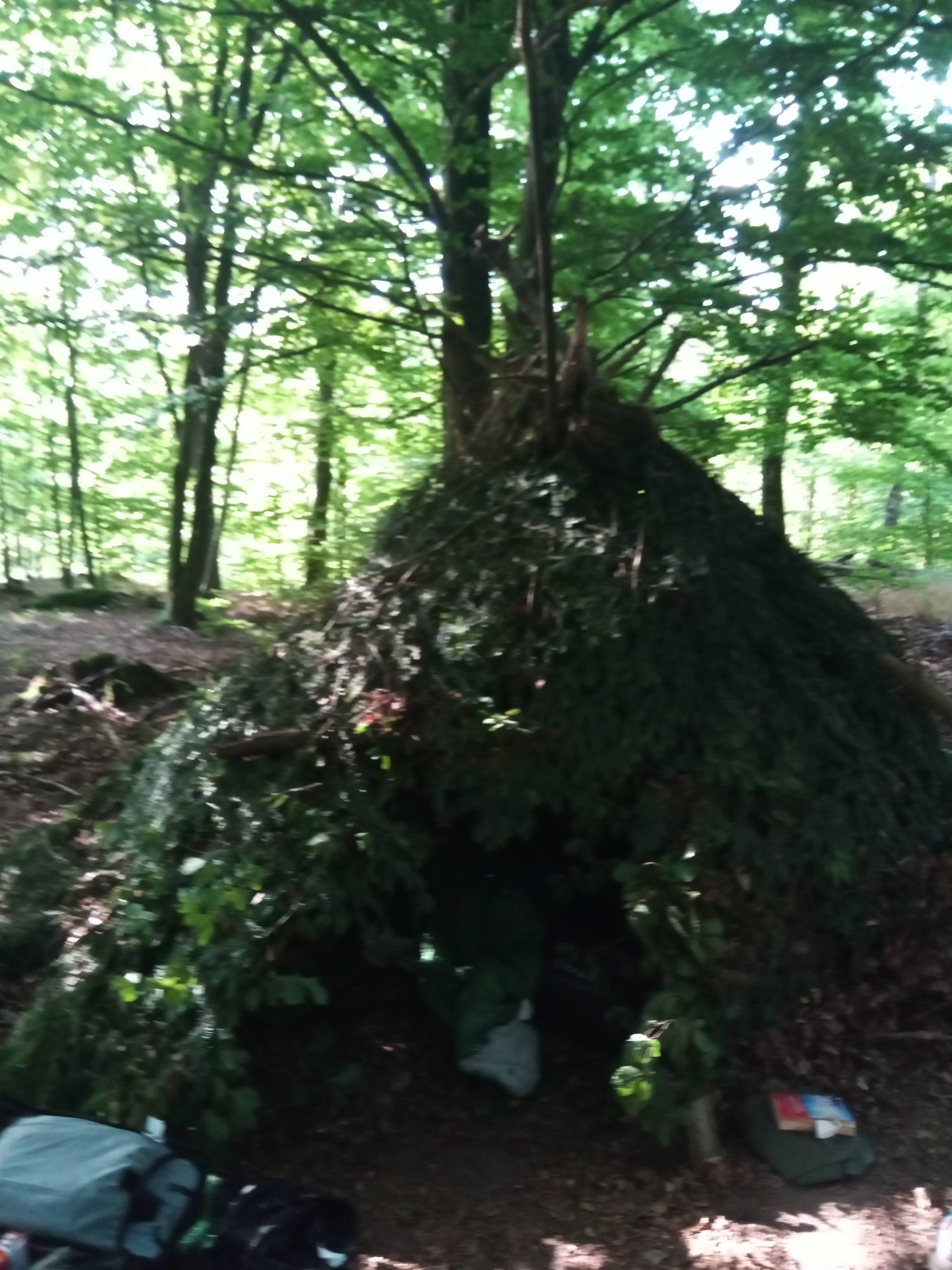 Conception cuisine / abris de fortune/ aménagement bivouac...
