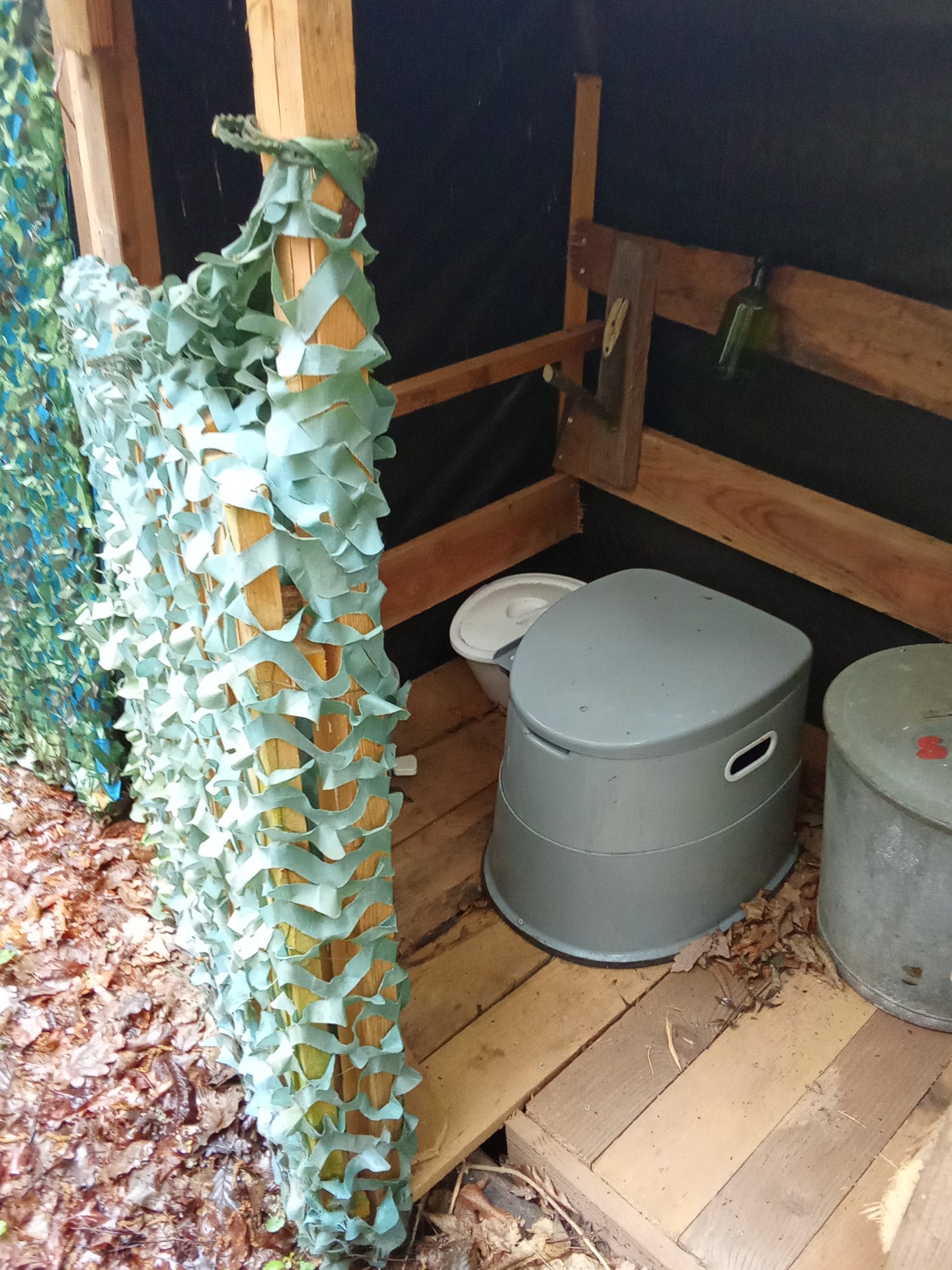 sanitaires: Douche/toilettes sèche